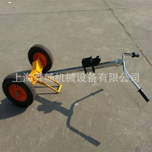 现货供应14寸充气轮手动油桶装卸搬运车 手推式圆捅搬货机