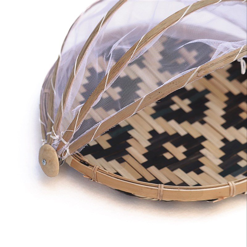 实用家用馒头框圆簸箕竹编收纳筐防虫农家竹制品竹筛子簸箕件套批