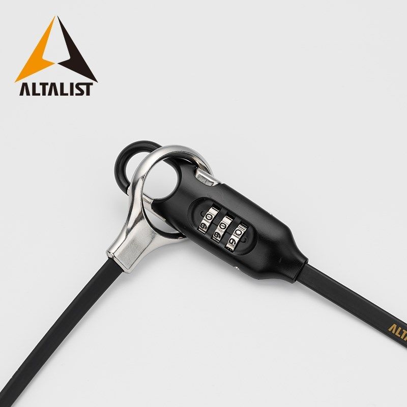 ALTALIST至高迷你车锁自行车锁摩托车头盔便捷行李箱包密码钢缆锁