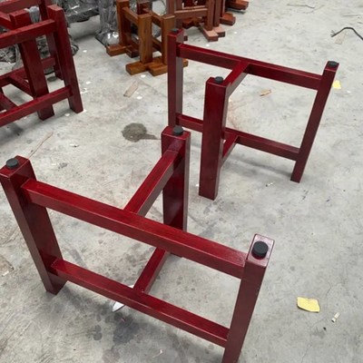 实木桌腿红花梨木支架原木茶几大板桌脚茶台茶桌脚餐桌支撑脚定制