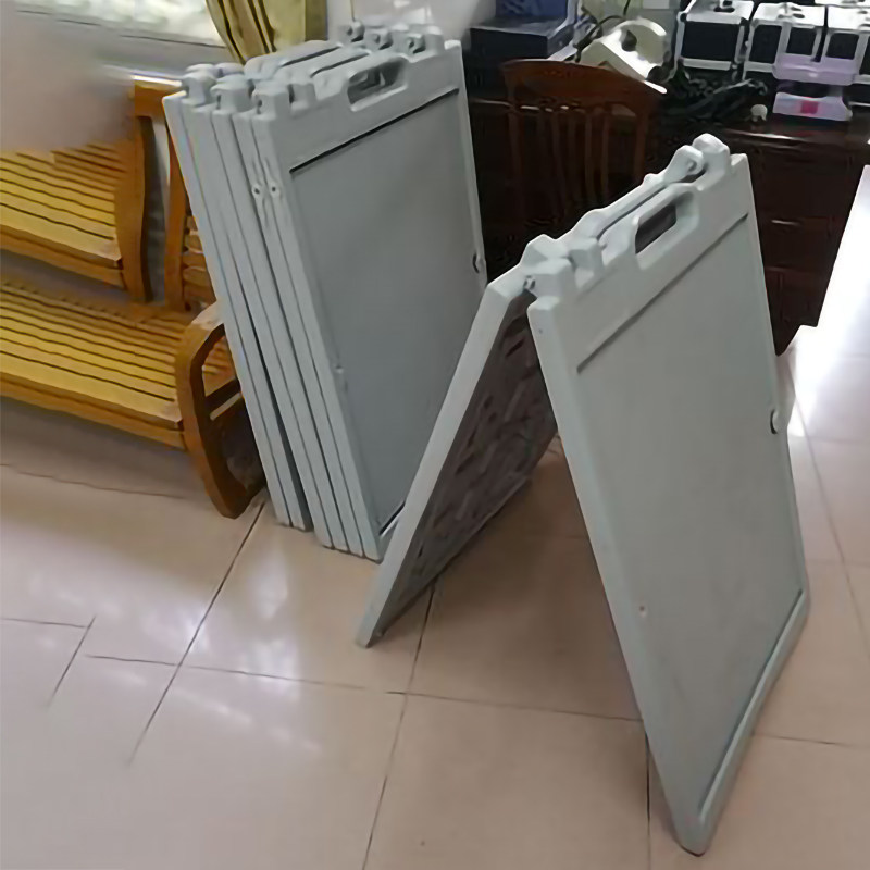 免注水A字型立牌户外防风双面海报架子塑料广告展示架折叠展板架