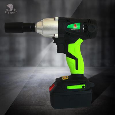 铁拳厂家直销架子工专用扳手大功率电动扳手锂电充电冲击扳手
