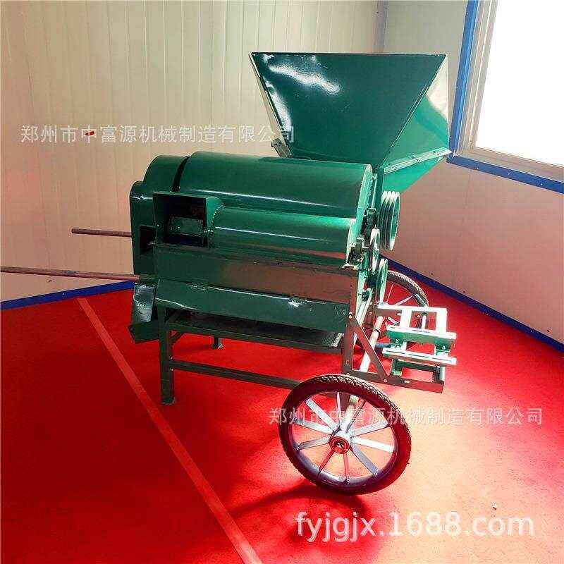 多功能油菜籽脱粒机电动稻谷小麦打麦机萝卜仔白菜子脱粒机