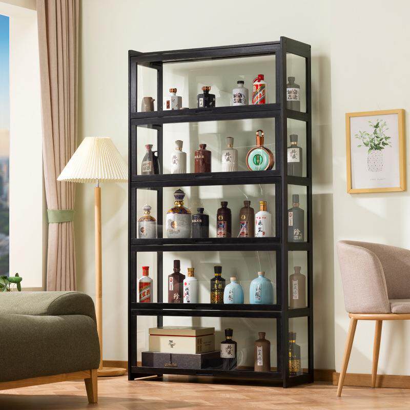 酒柜餐边柜高柜客厅靠墙一体现代简约橱柜置物柜收纳边柜子储物柜