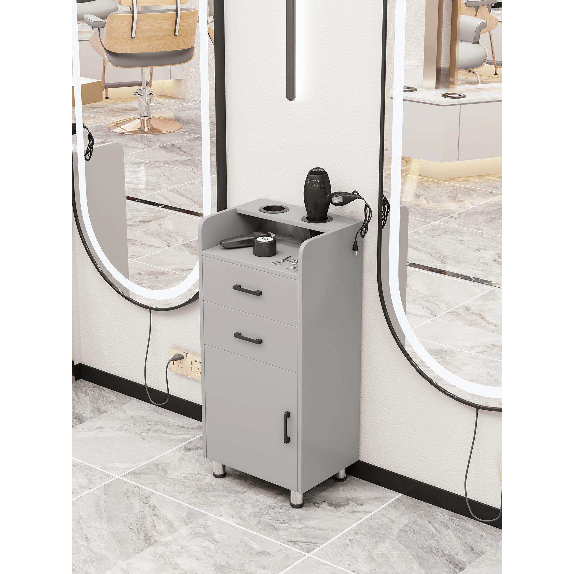 美发店工具柜置物架理发店工具台发廊多功能小剪发柜子镜台柜,电子元器件市场,其它元器件,淘宝优惠券,粉丝福利购,淘宝优惠卷