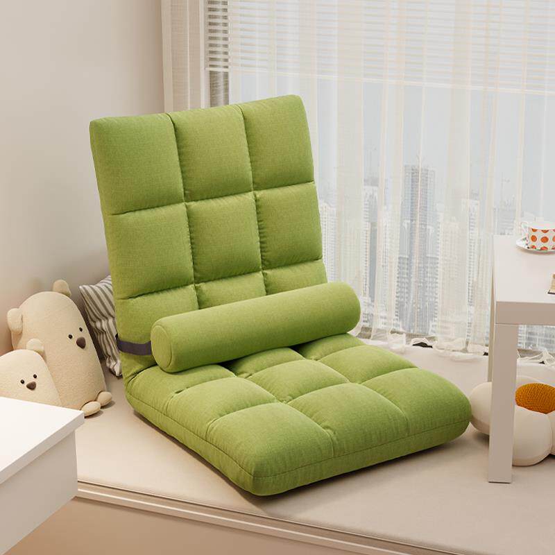 懒人沙发单人卧室床上靠背座椅子榻榻米飘窗小型宿舍折叠日式坐垫