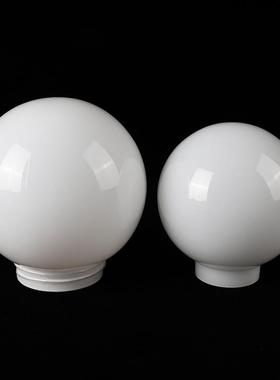 玻璃罩吹制厂球形玻白色家吸顶璃灯罩OPO吹塑圆形玻灯璃灯罩灯具