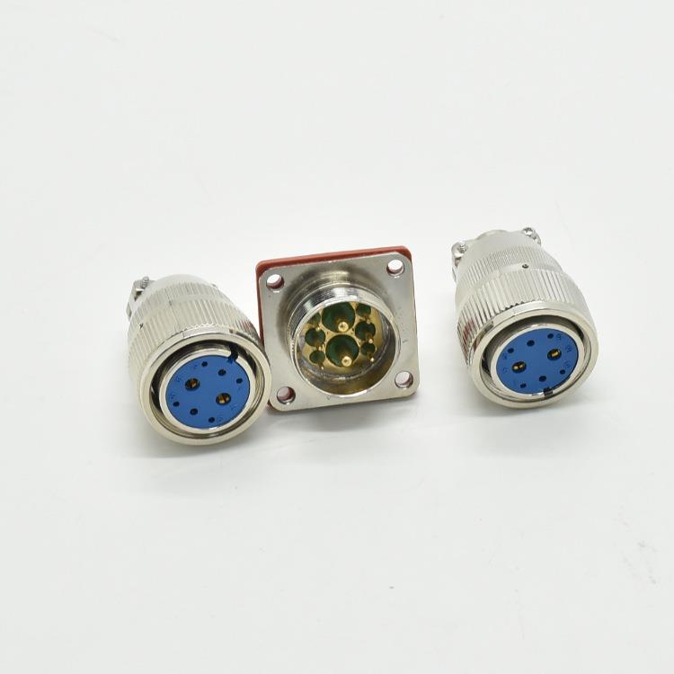 PTF穿式气性玻璃空烧墙结公母密接插件MX23-8芯真空泵真镀膜使用
