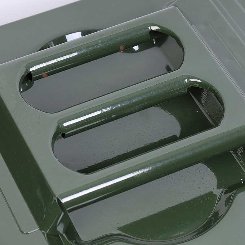 申聚牌方型铝盖油桶汽油桶50L60L70L80升加厚存储备用油箱不锈钢