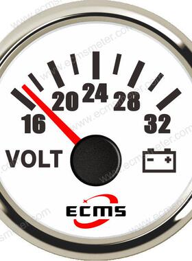 ECP房车汽车改装车游轮快艇船舶工程机械机组船用车用配件电压表