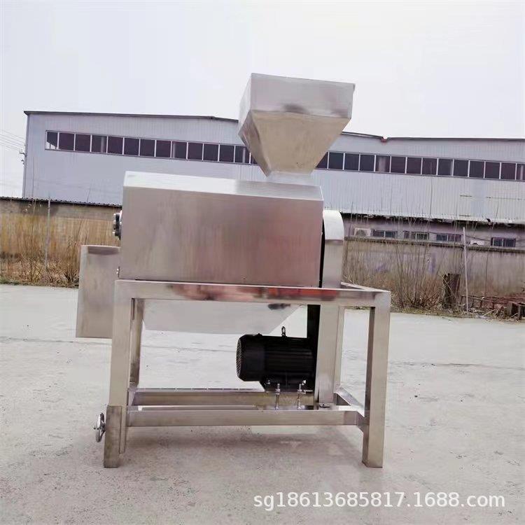 大型番茄打浆机瓜果蔬菜去核粉碎机南瓜枇杷沙棘不锈钢打籽机