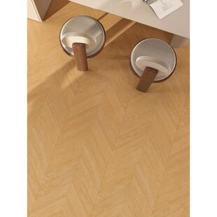 kt木纹砖小户型奶油原木风鱼骨卧室仿木纹异形户外地砖仿木地板砖