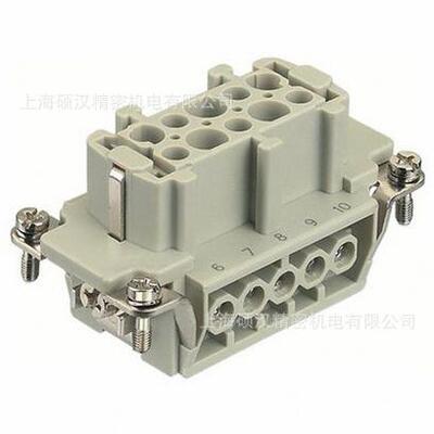 harting/哈丁/浩亭重载连接器10芯HAN10E-F09330102701