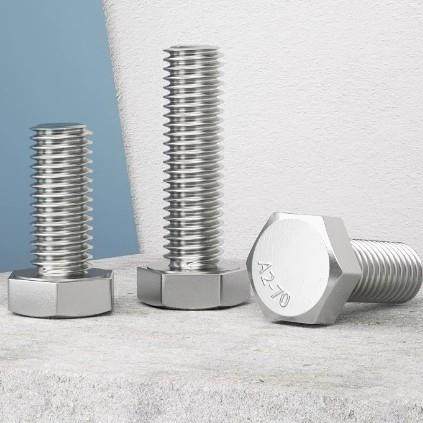 直销M45M48304不锈钢大螺栓外六角头长螺丝国标螺钉螺杆