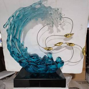 艺术装置大型玻璃钢雕塑卡通IP公仔商业美陈摆件造型彩绘