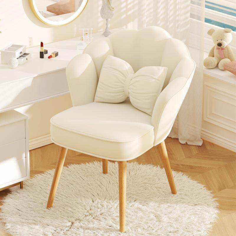 化妆椅家用女生卧室梳妆台凳子花瓣椅化妆凳子轻奢美甲靠背椅子,纺织面料/辅料/配套,纺织机械配件,淘宝优惠券,粉丝福利购,淘宝优惠卷