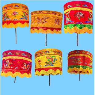 宝盖龙帐佛家用品双凤龙凤五龙迎神祭祖道具支架佛顶华盖