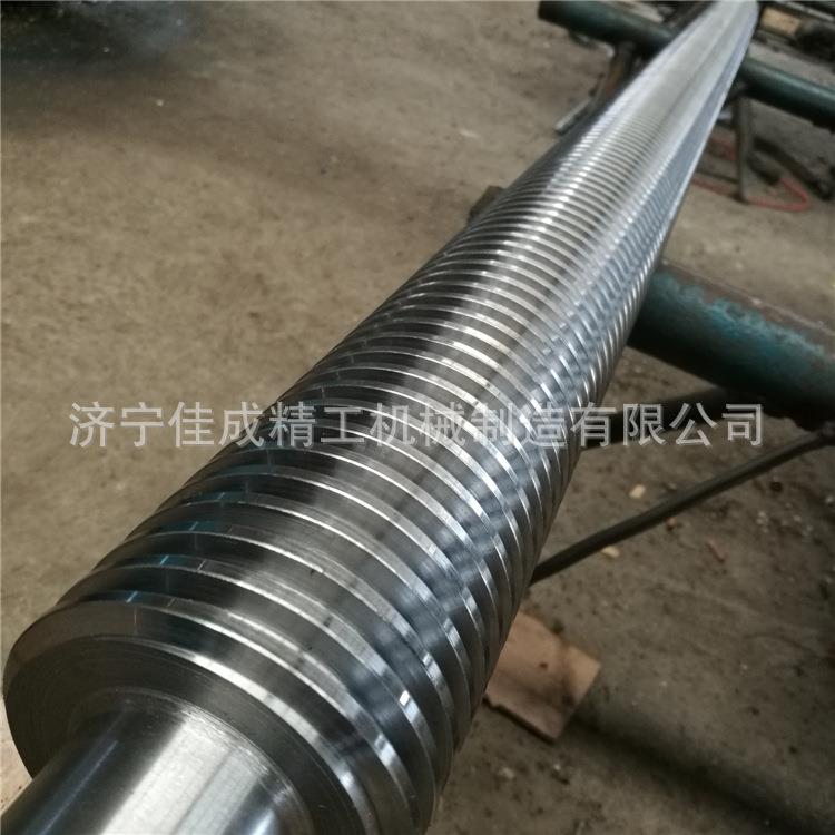 厂家直销梯形螺纹丝杆加工大型丝杠大螺距精密T形丝杆来图来样