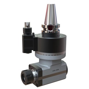 90度侧铣头AG90-BT40/BT50 万向角度头加工中心直角铣头ER25/32
