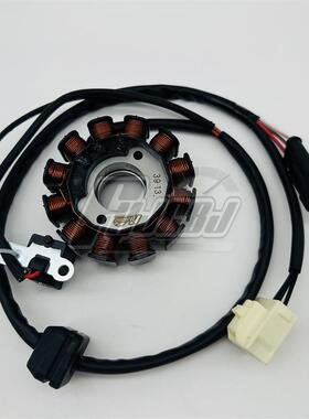 供应比亚乔摩托电喷版台风BYQ150T-5F-3VSR150磁电机线圈定子