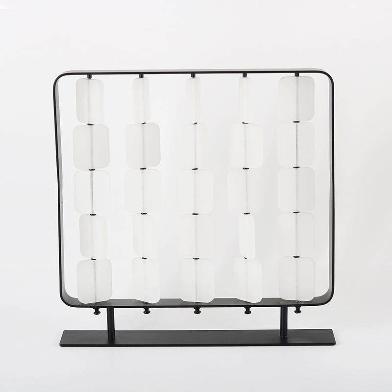 现代简约屏风摆件极简抽象设计师艺术样板房售楼处书房客厅装饰品,纺织面料/辅料/配套,纺织机械配件,淘宝优惠券,粉丝福利购,淘宝优惠卷