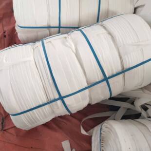 无锡供苗圃园林绿化布条白如雪拉力如钢筋3-8公分无纺布布条