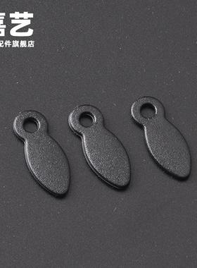 810TS-K210中塑料压片小黑色相框背板压片五金配件10000/包