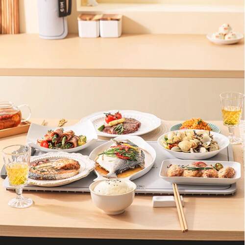 CIH暖菜板多功能家用家用加热饭菜神器加热牛奶杯垫热菜板保温板