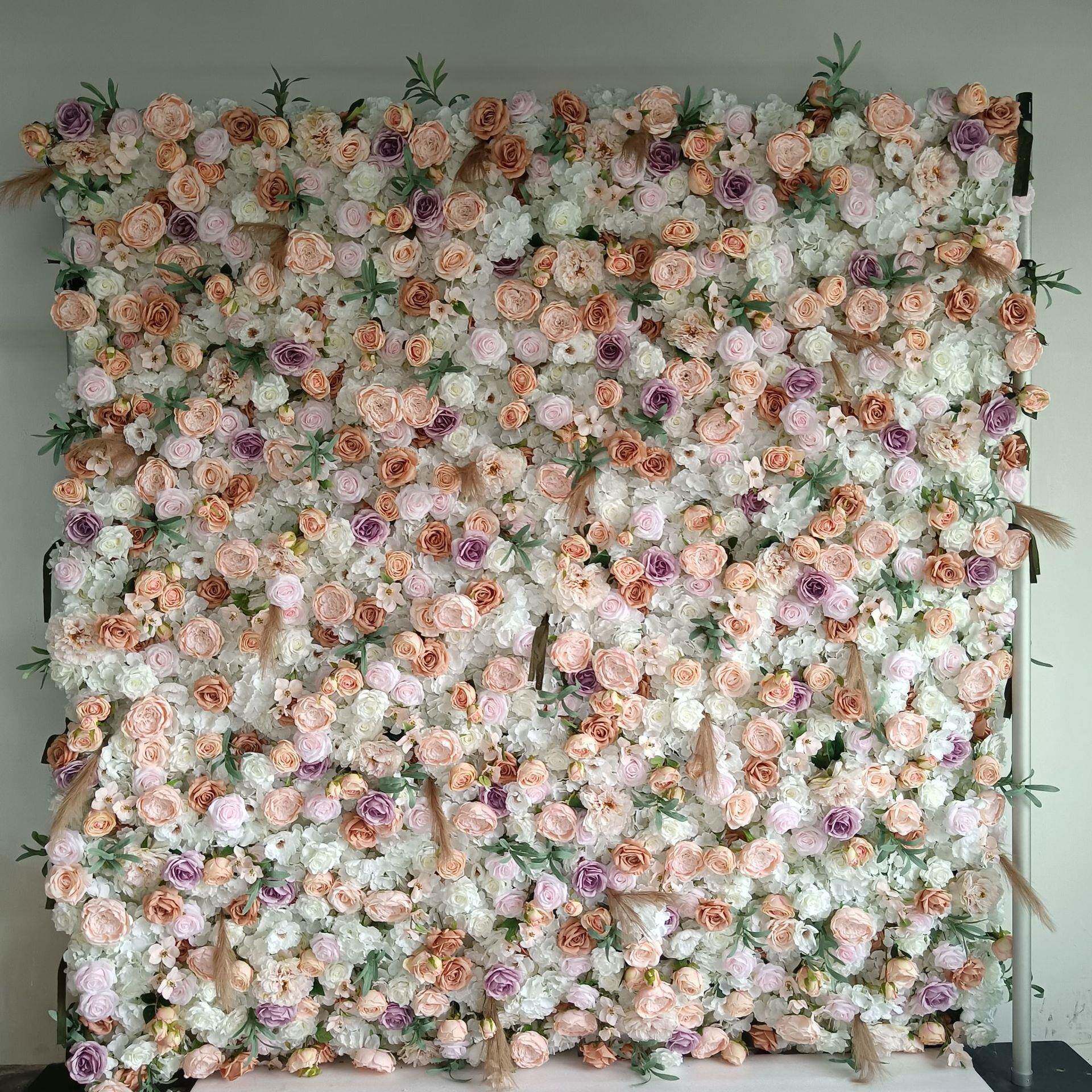 仿真花布底花墙仿真花墙婚礼背景活动装饰用品拍摄道具商场橱窗