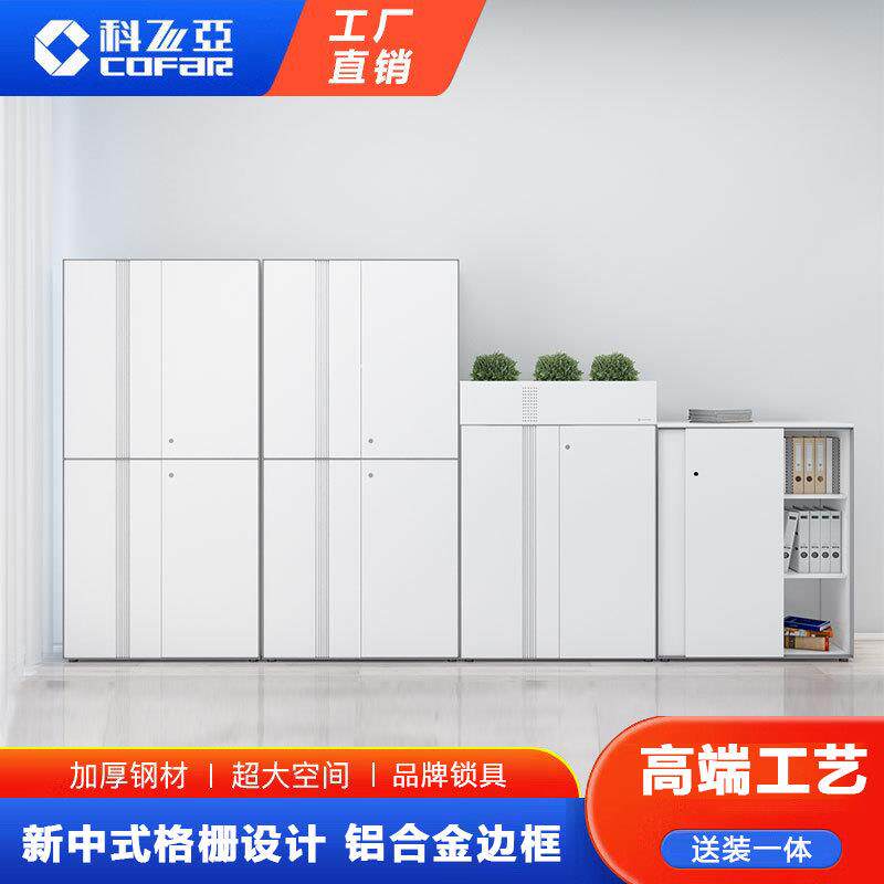 科飞亚文件柜矮柜花坛柜微澜系列办公室凭证资料档案柜储物