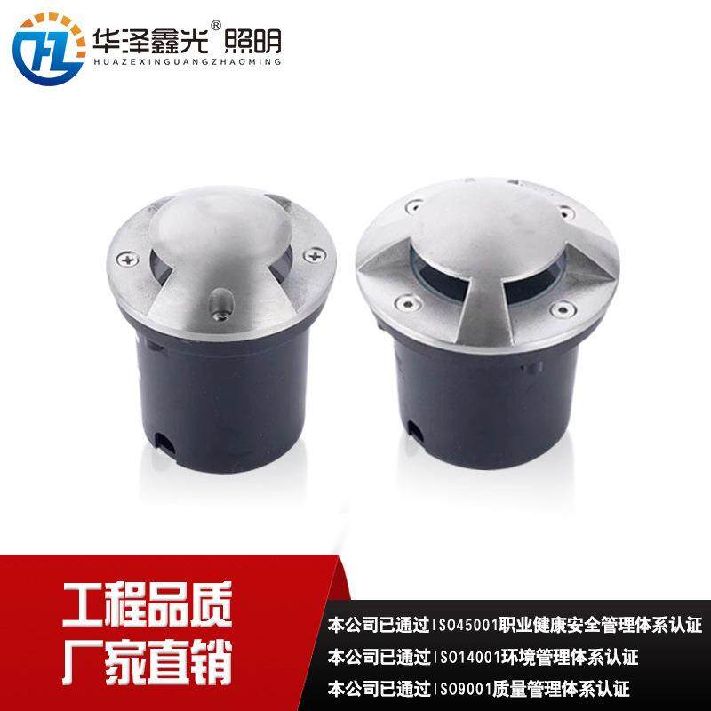 LED304不锈钢面透光地埋灯1W3W6W9W12W一二三四道光广场公园过道