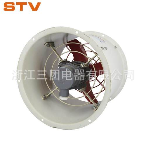 T35-11-8管道式轴流风机圆筒型排烟风机工业通风机低噪声直销