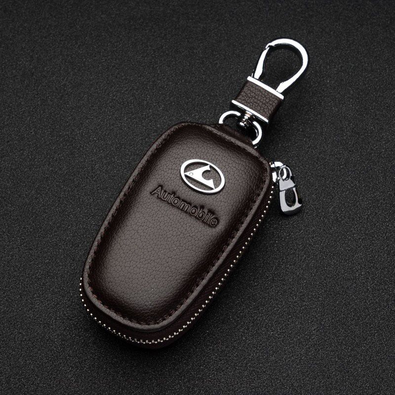适用于猎豹CS6 CS9 Q6黑金刚CS10飞腾C5遥控汽车真皮钥匙包套男女