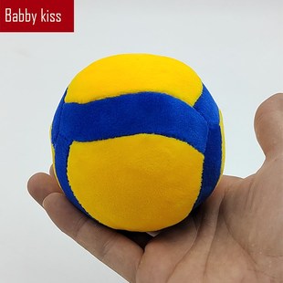 定制排球玩偶小挂件手掌心玩具婴儿玩具娃娃照相搭配毛绒玩具男女