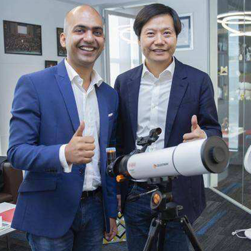 星特朗天文望远镜80eq高倍高清专业级观星寻星805小学生儿童礼物