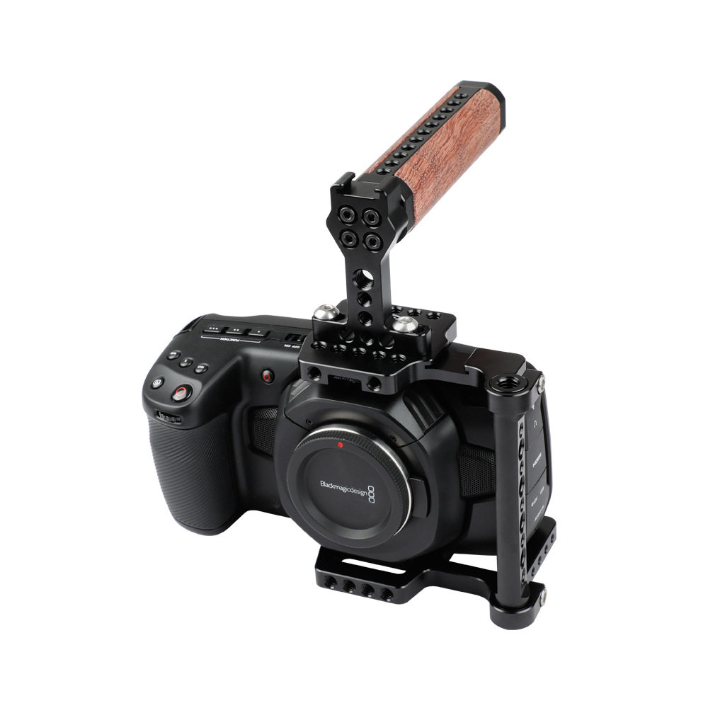 hdrig相机兔笼三脚架套件配件半框上手提适用BMPCC4K1929稳定