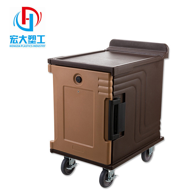 保鲜时长易携带可移动保温箱野餐保温箱推车滚塑保温箱推车