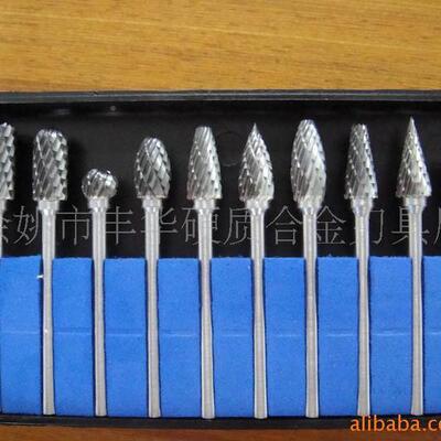 供应硬质厂3*3各种合旋转锉/钨钢滚磨刀/雕刻刀雕刻旋转锉金家