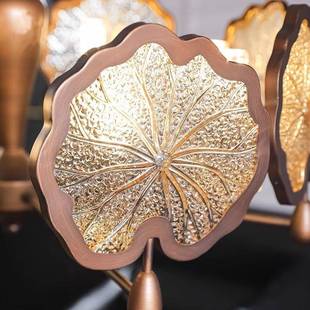 厅客吊灯中古风复古新中式端大主灯美式高南洋风餐厅灯792中山灯