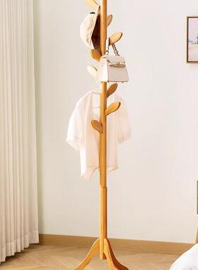 挂衣落地衣架帽架卧室边晚OVZ上放衣神床器房间床头入服户立式置