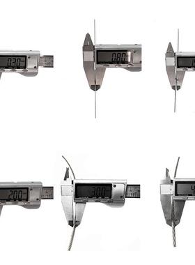 广0通316/304不钢钢丝绳7x7结构.6mmm0.8m医疗内窥TBM镜锈钢绞线