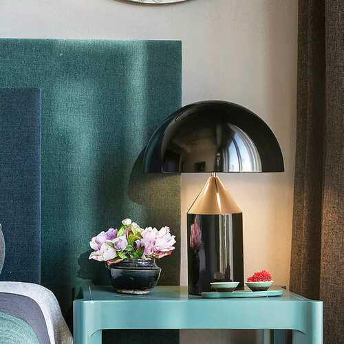 北欧轻奢创意设计师蘑菇台灯现代简约个性装饰客厅书房卧室床头灯