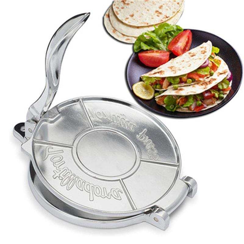 ?压饼器手动压玉米饼面团墨西哥饼鸡肉卷薄饼饺子皮模具压皮