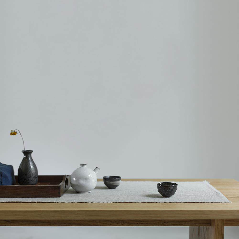 【暮白】亚麻布艺桌旗茶席床尾巾茶几装饰布电视柜布自然淡雅北欧