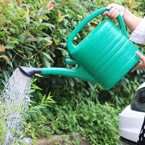 园艺洒水壶家用大号浇花壶阳台种菜浇水工具10升大容量长嘴喷水壶