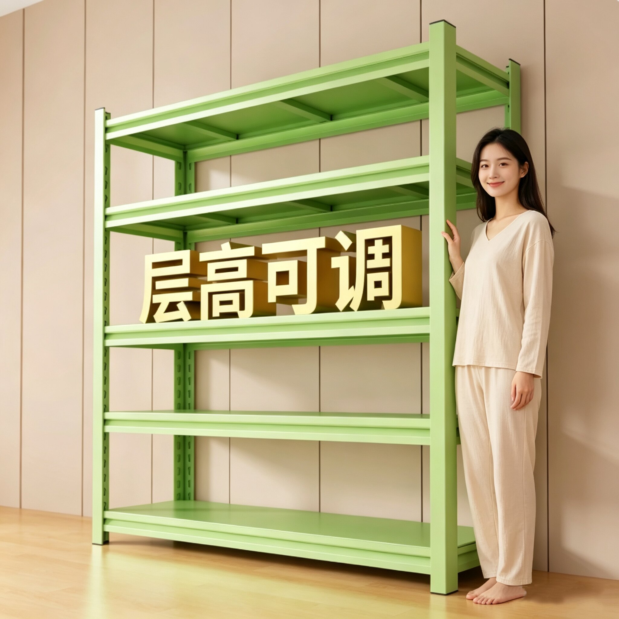 家用置物架落地多层货架储物架子