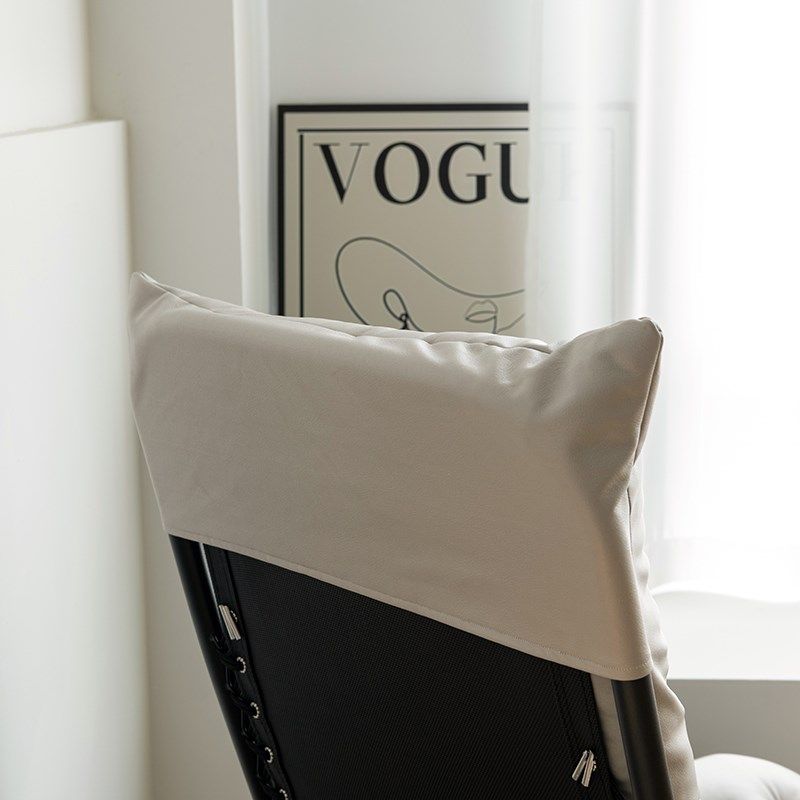 躺椅垫子摇椅垫通用靠p椅椅子坐垫靠背一体靠垫折叠椅垫睡椅专用