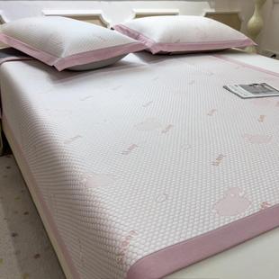 龙新舒睡冰豆豆抱抱系子列席凉席夏季凉BQN席舒爽款透气可折叠席