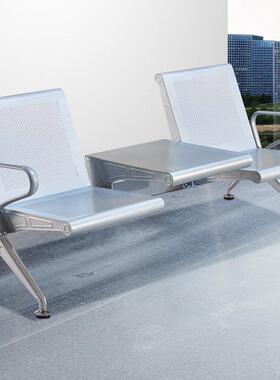 加厚2人3人4人位加茶连排椅候客54631椅公大连厅体座椅共休几息茶