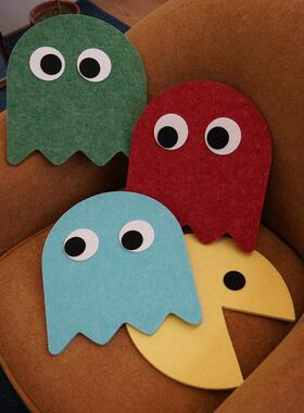 吃趣豆室人墙面装CNK饰丑毛毡遮墙贴味卧宿舍房间布置贴画自粘墙